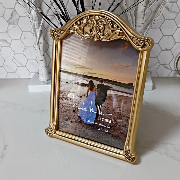 NEW! EXQUISITE NICOLE MILLER  8" x 10" PHOTO Picture FRAME - Picture 2 of 4